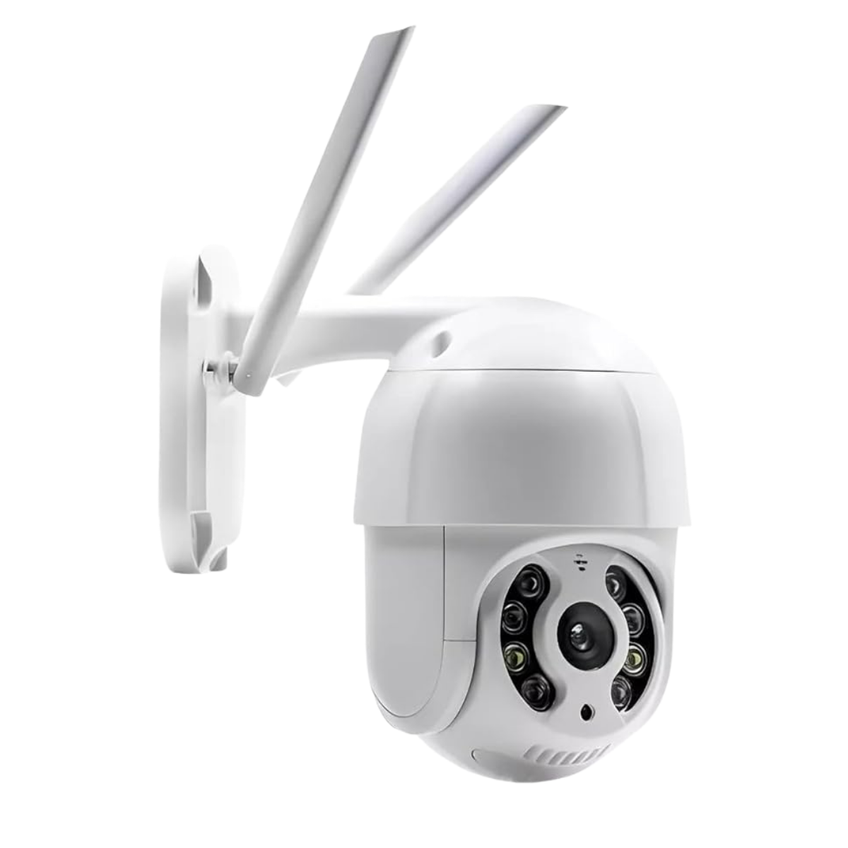 Câmera de Segurança Mini Speed Dome Ip Wifi Full HD 1080p Visão Noturna Infravermelho Prova D'água Externa com Aplicativo