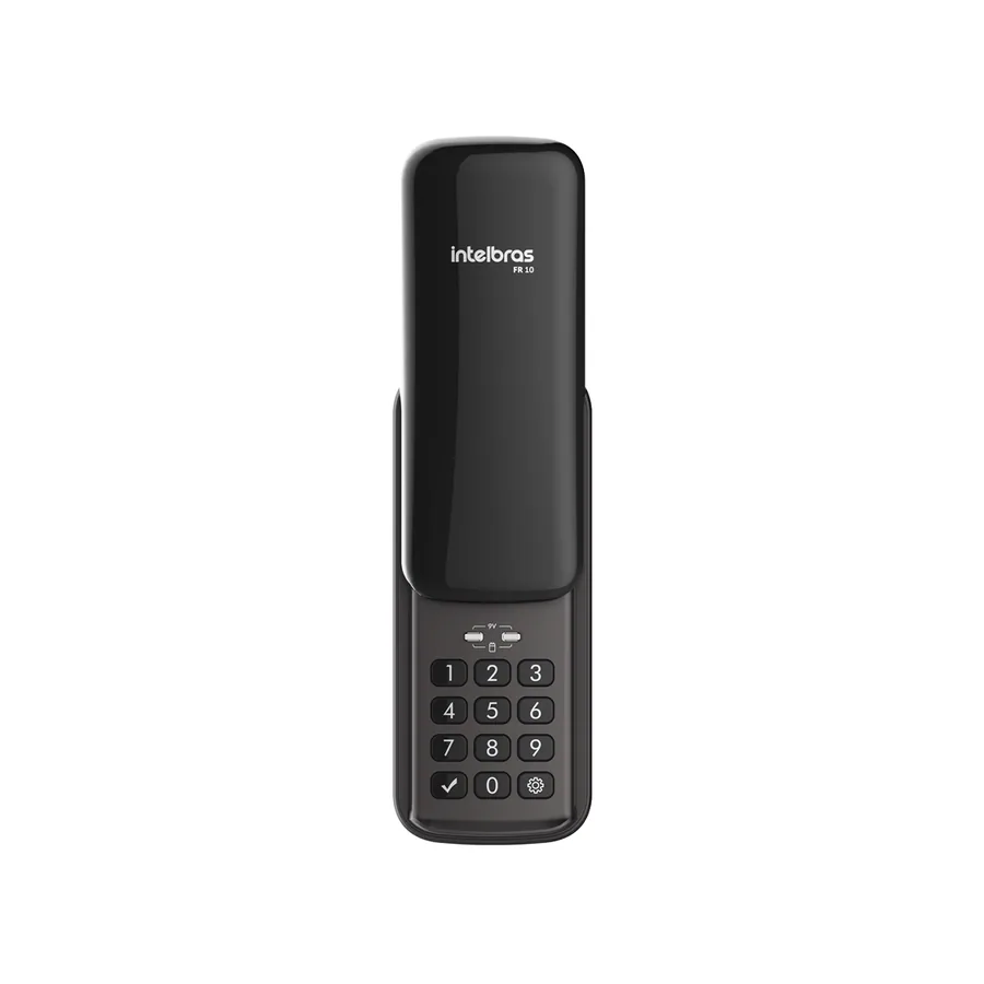 Fechadura Digital de Sobrepor com Senha FR 10 Preto Intelbras